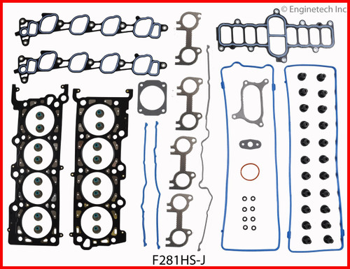 2001 Ford E-150 Econoline Club Wagon 4.6L Engine Cylinder Head Gasket Set F281HS-J -2