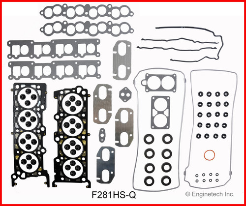 1993 Lincoln Mark VIII 4.6L Engine Cylinder Head Gasket Set F281HS-Q -1