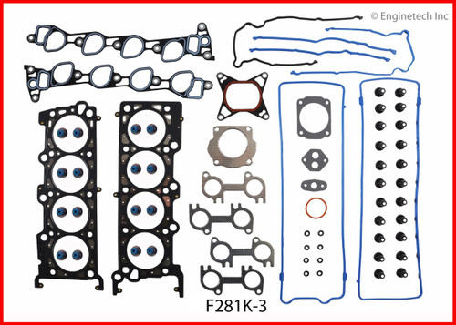 1996 Ford Crown Victoria 4.6L Engine Gasket Set F281K-3 -7