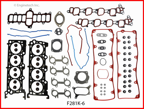 2003 Ford Mustang 4.6L Engine Gasket Set F281K-6 -7