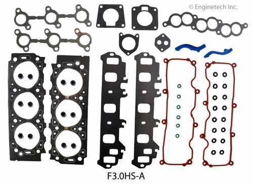 1991 Ford Probe 3.0L Engine Cylinder Head Gasket Set F3.0HS-A -1