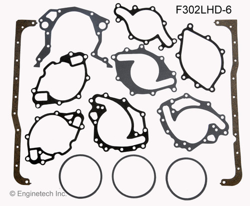 1987 Ford Mustang 5.0L Engine Gasket Set F302LHD-6 -34