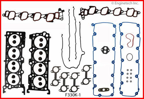 2000 Ford E-150 Econoline 5.4L Engine Gasket Set F330K-1 -1