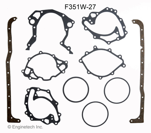 1985 Ford E-150 Econoline 5.8L Engine Gasket Set F351W-27 -38