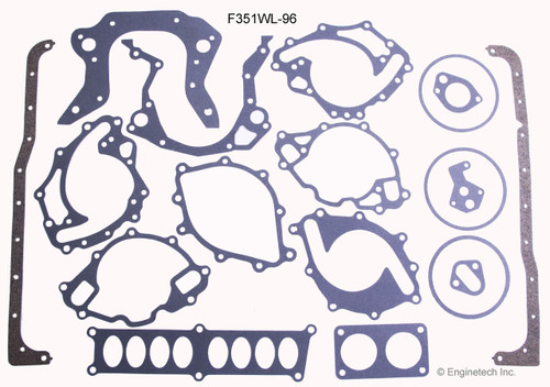 1988 Ford E-350 Econoline 5.8L Engine Gasket Set F351WL-9 -14