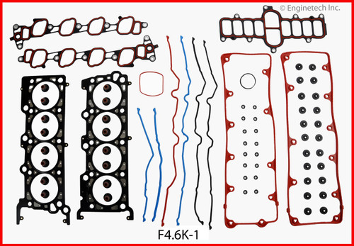 2004 Ford E-150 Club Wagon 4.6L Engine Gasket Set F4.6K-1 -8