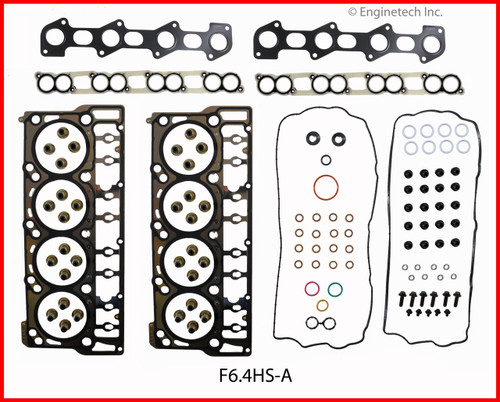 2009 Ford F-250 Super Duty 6.4L Engine Cylinder Head Gasket Set F6.4HS-A -3