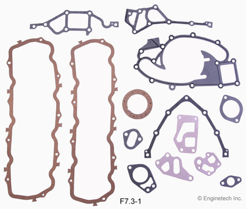 1988 Ford E-250 Econoline Club Wagon 7.3L Engine Gasket Set F7.3-1 -1