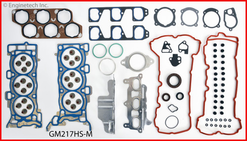 2007 Cadillac SRX 3.6L Engine Cylinder Head Gasket Set GM217HS-M -8