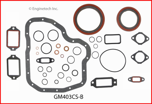 2001 Chevrolet Silverado 3500 6.6L Engine Lower Gasket Set GM403CS-B -3