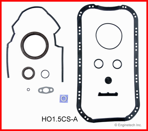 1988 Honda CRX 1.6L Engine Lower Gasket Set HO1.5CS-A -5