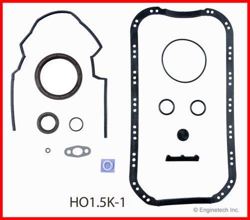 1995 Honda Civic del Sol 1.5L Engine Gasket Set HO1.5K-1 -33