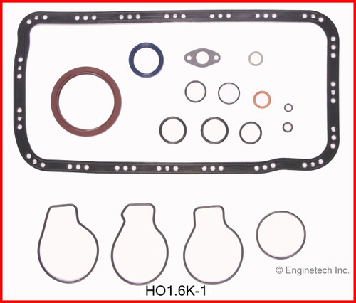 2000 Honda Civic 1.6L Engine Gasket Set HO1.6K-1 -19