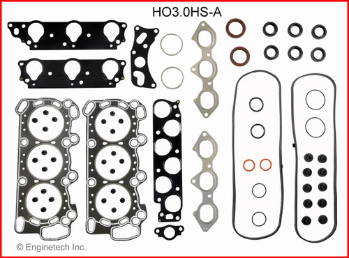 2000 Honda Accord 3.0L Engine Gasket Set HO3.0K-2 -9