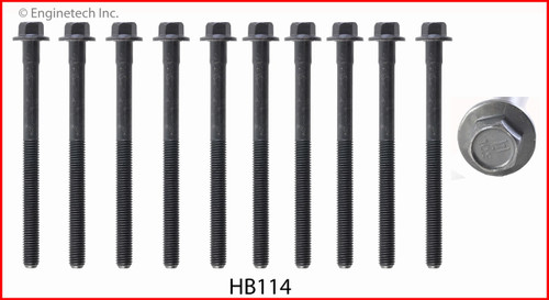 Cylinder Head Bolt Set - 1985 Ford Escort 1.6L (HB114.D32)