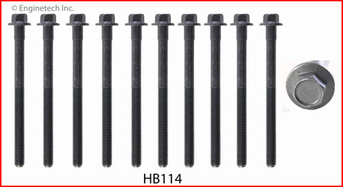 Cylinder Head Bolt Set - 1988 Ford EXP 1.9L (HB114.F52)