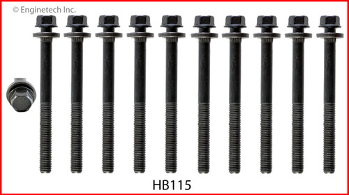 Cylinder Head Bolt Set - 1986 Plymouth Turismo 2.2L (HB115.H71)