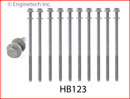 Cylinder Head Bolt Set - 2000 Ford E-150 Econoline 4.6L (HB123.K141)