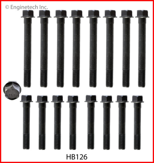 Cylinder Head Bolt Set - 1991 Isuzu Trooper 2.8L (HB126.K165)