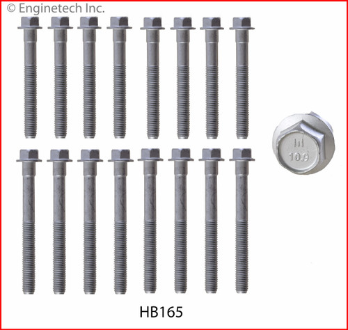 Cylinder Head Bolt Set - 1994 Pontiac Sunbird 3.1L (HB165.A9)