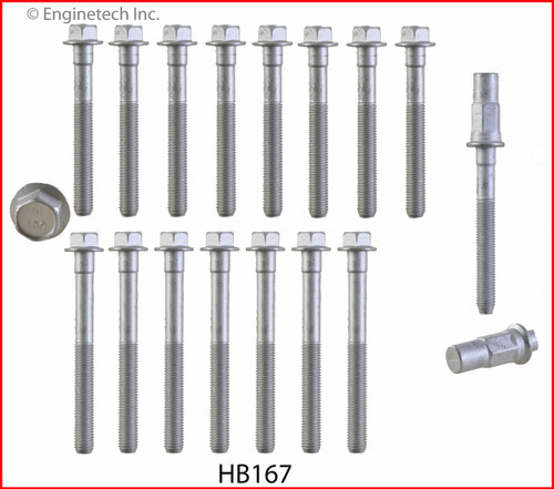 Cylinder Head Bolt Set - 1996 Chevrolet Lumina APV 3.4L (HB167.A4)