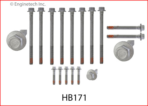 Cylinder Head Bolt Set - 2004 Hummer H2 6.0L (HB171.K233)