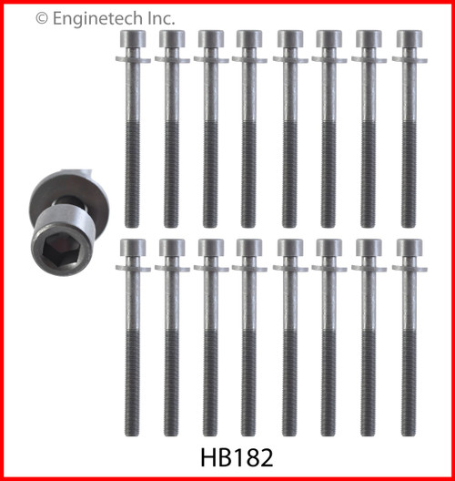 Cylinder Head Bolt Set - 2003 Infiniti G35 3.5L (HB182.C23)