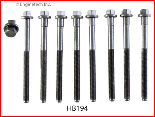 Cylinder Head Bolt Set - 2005 Mazda B3000 3.0L (HB194.F56)