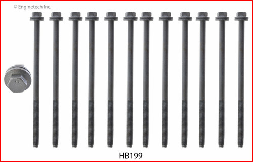 Cylinder Head Bolt Set - 1997 Ford Econoline Super Duty 6.8L (HB199.A3)