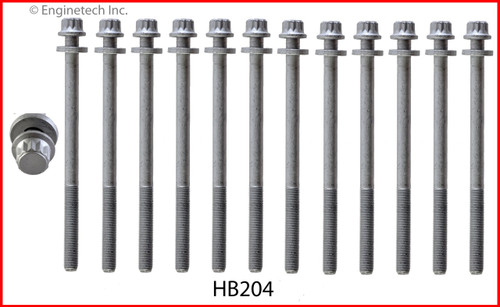 Cylinder Head Bolt Set - 2012 Subaru Legacy 2.5L (HB204.E49)