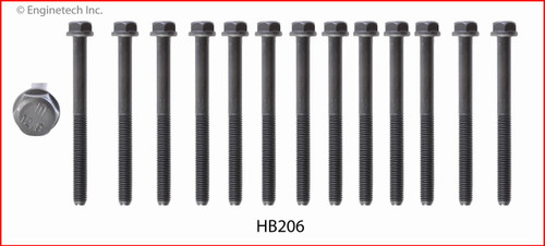 Cylinder Head Bolt Set - 1999 Dodge Ram 3500 5.9L (HB206.A4)