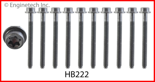 Cylinder Head Bolt Set - 2000 Mercury Mystique 2.0L (HB222.C23)