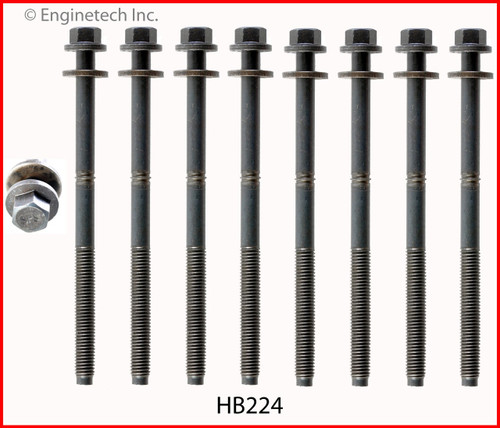 Cylinder Head Bolt Set - 2000 Mercury Mystique 2.5L (HB224.C27)