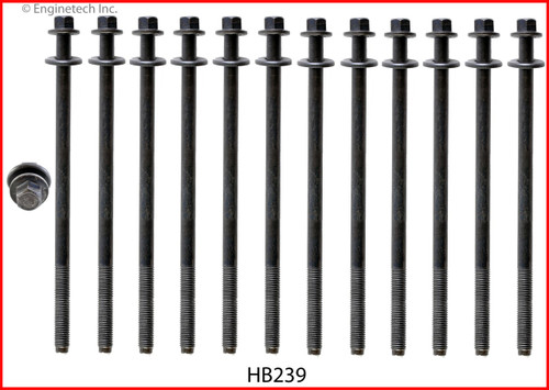 Cylinder Head Bolt Set - 2008 Ford F-550 Super Duty 6.8L (HB239.B11)