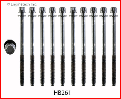 Cylinder Head Bolt Set - 2013 Honda Civic 1.8L (HB261.C25)