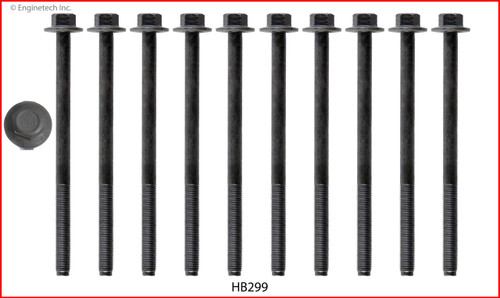 Cylinder Head Bolt Set - 2011 Ford Mustang 5.0L (HB299.A2)