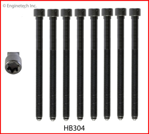 Cylinder Head Bolt Set - 2009 Audi A6 Quattro 3.0L (HB304.B17)