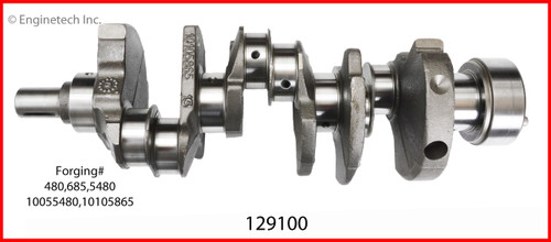 Crankshaft Kit - 1992 GMC K1500 4.3L (129100.C21)