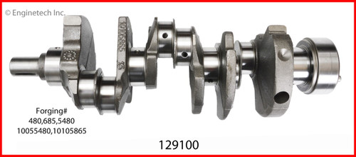 Crankshaft Kit - 1996 GMC K1500 4.3L (129100.K123)
