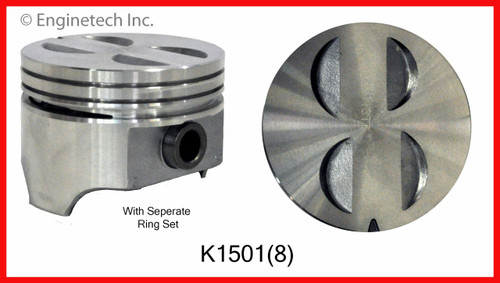 Piston and Ring Kit - 1985 Lincoln ContinentaL (K1501(8).L3180)