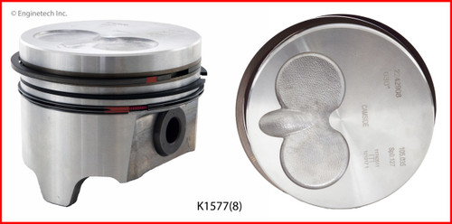 Piston and Ring Kit - 1989 Ford E-250 Econoline Club Wagon 7.3L (K1577(8).A3)