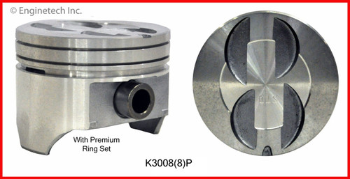 Piston and Ring Kit - 1994 Ford Mustang 5.0L (K3008(8).K490)