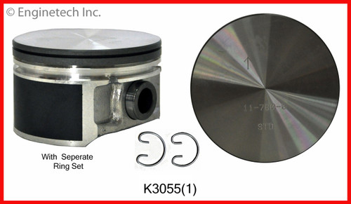 Piston and Ring Kit - 2000 Dodge Intrepid 2.7L (K3055(1).A7)