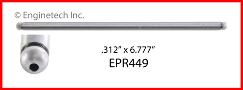 1991 Dodge B250 5.2L Engine Push Rod EPR449 -79