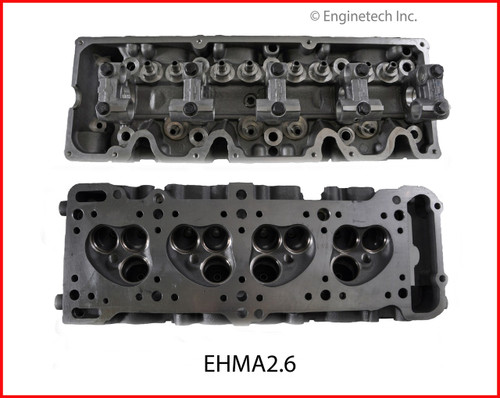 Cylinder Head - 1993 Mazda MPV 2.6L Engine - EHMA2.6ZE9