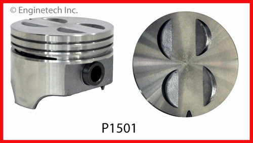 Piston Set - 1988 Mercury Grand Marquis 5.0L Engine - P1501(8)ZE1695