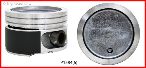 Piston Set - 1988 Pontiac 6000 3.1L Engine - P1584(6)ZE4