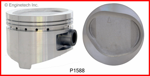 Piston Set - 1990 Chrysler TC Maserati 3.0L Engine - P1588(6)ZE100