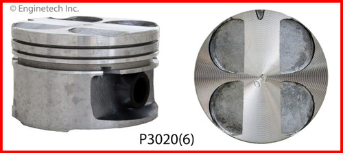 Piston Set - 1994 Oldsmobile Cutlass Supreme 3.4L Engine - P3020(6)ZE44