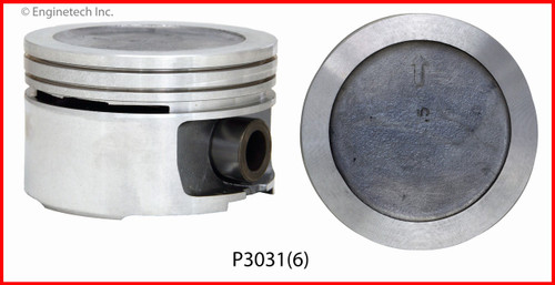 Piston Set - 1994 Chevrolet Camaro 3.4L Engine - P3031(6)ZE12